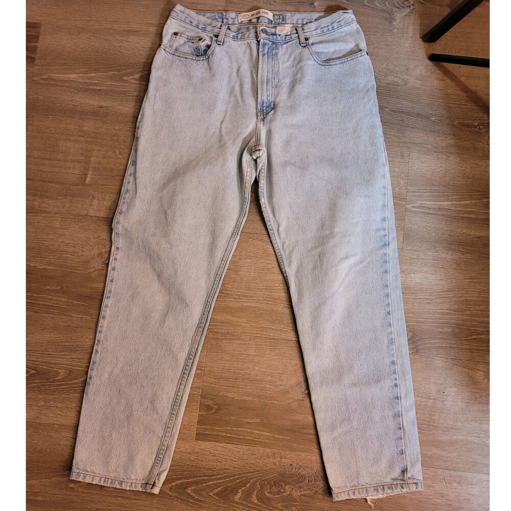 Vintage Gap 90s Loose Mom Jeans 14 High Rise Light Wash Minimalist Denim